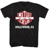 Motley Crue Crue Sign Graphic T-Shirt - Classic Rock Music Clothing - Vintage Concert Lover Gift Idea