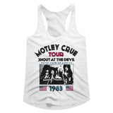 Motley Crue SATD83 Graphic Woman Tank Top - Classic Rock Music Clothing - Vintage Concert Lover Gift Idea