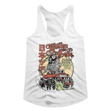 Motley Crue Japan Tour Ladies Graphic Tank Top - Classic Rock Music Clothing - Vintage Concert Lover Gift Idea