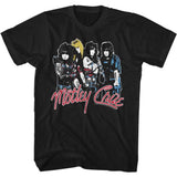 Motley Crue Band Logo Graphic T-Shirt - Classic Rock Music Clothing - Vintage Concert Lover Gift Idea