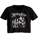 Motley Crue Crue Crew Graphic Woman T-Shirt - Classic Rock Music Clothing - Vintage Concert Lover Gift Idea