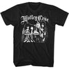 Motley Crue Crue Crew Graphic T-Shirt - Classic Rock Music Clothing - Vintage Concert Lover Gift Idea