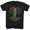 Motley Crue Dr Feelgood Tour Graphic T-Shirt - Classic Rock Music Clothing - Vintage Concert Lover Gift Idea
