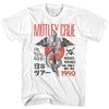 Motley Crue Motley Crue JPN Tour 90 Graphic T-Shirt - Classic Rock Music Clothing - Vintage Concert Lover Gift Idea