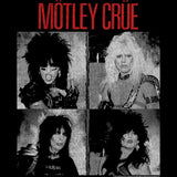 Motley Crue-BW Shout Cover Graphic T-Shirt - Classic Rock Music Clothing - Vintage Concert Lover Gift Idea