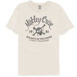 Motley Crue Bad Boys 1981 Graphic T-Shirt - Classic Rock Music Clothing - Vintage Concert Lover Gift Idea