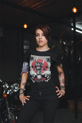 Motley Crue Too Fast For Love Graphic T-Shirt - Classic Rock Music Clothing - Vintage Concert Lover Gift Idea
