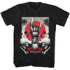 Motley Crue Too Fast For Love Graphic T-Shirt - Classic Rock Music Clothing - Vintage Concert Lover Gift Idea