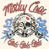 Motley Crue Electric Skull Graphic T-Shirt - Classic Rock Music Clothing - Vintage Concert Lover Gift Idea