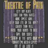 Motley Crue Theatre Of Pain F B 2-Sided Graphic T-Shirt - Classic Rock Music Clothing - Vintage Concert Lover Gift Idea