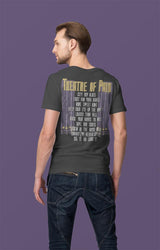 Motley Crue Theatre Of Pain F B 2-Sided Graphic T-Shirt - Classic Rock Music Clothing - Vintage Concert Lover Gift Idea