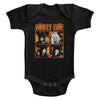 Motley Crue Fire And Wire Youth Graphic Bodysuit- Classic Rock Music Clothing - Vintage Kids Concert Lover Gift Idea