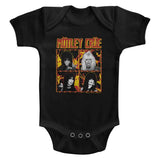 Motley Crue Fire And Wire Youth Graphic Bodysuit- Classic Rock Music Clothing - Vintage Kids Concert Lover Gift Idea