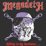 Megadeth K I M B Graphic T-Shirt - Classic Rock Music Clothing - Vintage Concert Lover Gift Idea