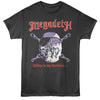 Megadeth K I M B Graphic T-Shirt - Classic Rock Music Clothing - Vintage Concert Lover Gift Idea