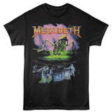 Megadeth No More Mr Nice Guy Graphic T-Shirt - Classic Rock Music Clothing - Vintage Concert Lover Gift Idea