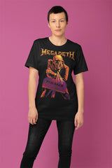 Megadeth For Sale Graphic T-Shirt - Classic Rock Music Clothing - Vintage Concert Lover Gift Idea