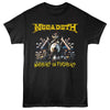 Megadeth Warheads Graphic T-Shirt - Classic Rock Music Clothing - Vintage Concert Lover Gift Idea