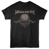 Megadeth Vintage Vic Graphic T-Shirt - Classic Rock Music Clothing - Vintage Concert Lover Gift Idea