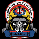 Megadeth Vic Head Graphic T-Shirt - Classic Rock Music Clothing - Vintage Concert Lover Gift Idea