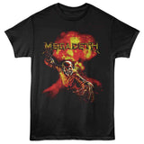 Megadeth Nuclear Graphic T-Shirt - Classic Rock Music Clothing - Vintage Concert Lover Gift Idea