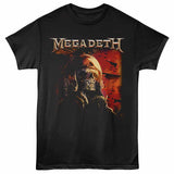 Megadeth Bomber Vic Graphic T-Shirt - Classic Rock Music Clothing - Vintage Concert Lover Gift Idea