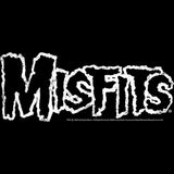 Misfits LOGO Black Adult Muscle Ladies Tank Top – Official Punk Rock Band Merch for Concert & Music Fans