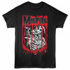 Misfits DEATH COMES RIPPING Black Adult T-Shirt – Punk Rock Music Graphic Tee for Band Fans