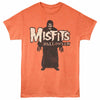 Misfits HALLOWEEN Adult T-Shirt – Bright Orange Heather Horror Punk Rock Band Tee