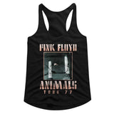 Pink Floyd Animals Tour 77 Women Tank Top - Legendary Concert Apparel - Nostalgic Music Lover Gift