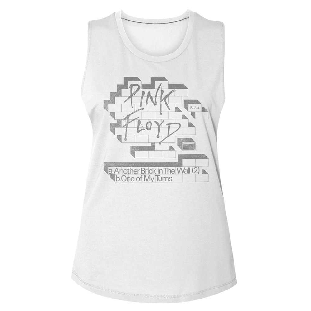 Pink Floyd Light Bricks Women Tank Top - Legendary Concert Apparel - Nostalgic Music Lover Gift