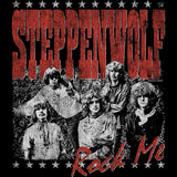 Steppenwolf Rock Me Graphic T-Shirt - Classic Rock Music Clothing - Vintage Concert Lover Gift Idea
