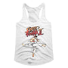 Street Fighter Roundhouse Graphic Tank Top Arcade Gaming Retro Apparel Classic Video Game Fan