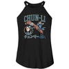 Street Fighter Chun Li Varsity Vintage Tank Top Arcade Gaming Retro Apparel Classic Video Game Fan