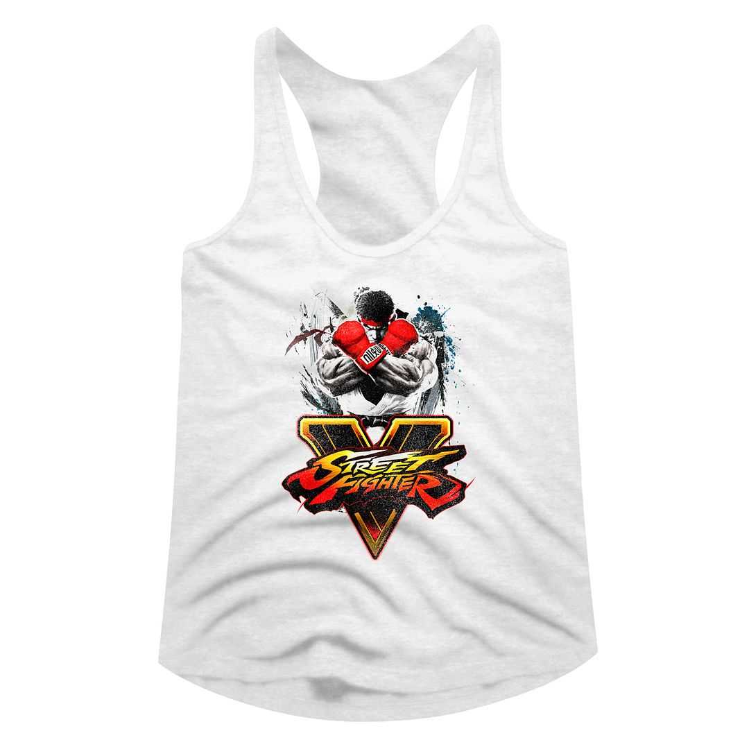Street Fighter Streetfighta Graphic Tank Top Arcade Gaming Retro Apparel Classic Video Game Fan