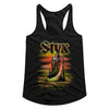 Styx Ferryman Ladies Graphic Tank Top - Classic Rock Music Clothing - Vintage Concert Lover Gift Idea
