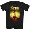 Styx River Styx Ferryman Charon Graphic Vintage Rock Concert Tee Unisex Dark Fantasy Mystery