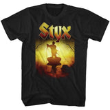 Styx River Styx Ferryman Charon Graphic Vintage Rock Concert Tee Unisex Dark Fantasy Mystery
