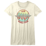 Styx Circle Tour Graphic Tee - Retro 80s Classic Rock Concert Apparel - Unisex Adult Music Fan Gift
