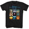Styx Many Albums Graphic Tee - Retro 80s Classic Rock Concert Apparel - Unisex Adult Music Fan Gift