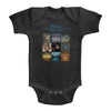 Styx Album Grid Youth Graphic Bodysuit - Classic Rock Music Clothing - Vintage Concert Lover Gift Idea