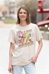 The Rolling Stones Tumbling Dice & Stars Vintage Band Tee - Unisex Retro Graphic Shirt