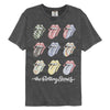 The Rolling Stones Multi-Color Tongue Graphic T-Shirt - Official Band Tee