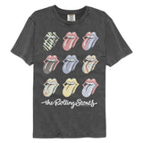The Rolling Stones Multi-Color Tongue Graphic T-Shirt - Official Band Tee