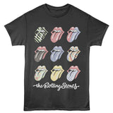 The Rolling Stones Multi-Color Tongue Graphic T-Shirt - Official Band Tee