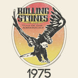 Rolling Stones 1975 Tour of the Americas Graphic Tee - Retro 70s Concert Apparel Music Clothing - Unisex Adult Fan Gift