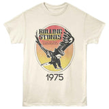 Rolling Stones 1975 Tour of the Americas Graphic Tee - Retro 70s Concert Apparel Music Clothing - Unisex Adult Fan Gift