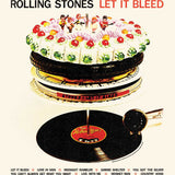 Rolling Stones Let It Bleed 1969 Front Back Graphic T-Shirt - Classic Rock Music Merch - Unisex Adult Concert Gift