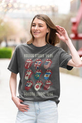 The Rolling Stones Voodoo Lounge Graphic T-Shirt - Official Rock Band Tee