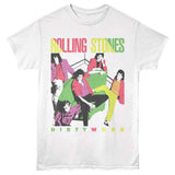 The Rolling Stones Dirty Work 1986 Vintage Band Tee - Unisex Retro Graphic Shirt